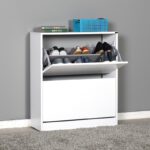 Παπουτσοθήκη Adore 73x26x84cm μελαμίνη άσπρη ed2021 - Image 5