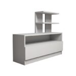 Έπιπλο εισόδου Airy άσπρο μελαμίνη 100x29 6x85εκ ed2091 - Image 3