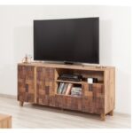 Έπιπλο τηλεόρασης Marea 160x45x75cm atlantic pine ed2094