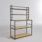 Ραφιέρα Mutak δρυς μελαμίνη 120x50x160εκ ed2107 - Image 5