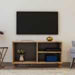Έπιπλο tv Vent pine χρώμα μελαμίνη 100x35x54cm ed2114