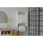 Ντουλάπι μπάνιου Trend άσπρη μελαμίνη 60x15x87cm ed2123