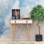 Κονσόλα Dokka άσπρο δρυς μελαμίνη 80x30x87 6εκ ed2126