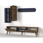 Έπιπλο tv Alicudi μελαμίνη 179x28 5x45 8cm ed2159 - Image 3