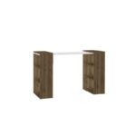 Γραφείο Vario καρυδί λευκό 124x43 6x75cm ed2172 - Image 3