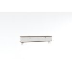 Έπιπλο τηλεόρασης Parisi λευκό 160x25x35cm μελαμίνη ed2205 - Image 2