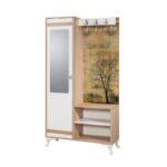 Έπιπλο εισόδου Inch μελαμίνη oak 100x36x195cm ed2244 - Image 5