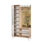 Έπιπλο εισόδου Inch μελαμίνη oak 100x36x195cm ed2244 - Image 4