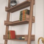 Βιβλιοθήκη ραφιέρα Only καρυδί χρώμα μελαμίνη 80x32x195cm ed2248 - Image 5