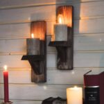 Ραφιέρα Raf καρυδί ξύλο 33x9x9εκ ed2260 - Image 2