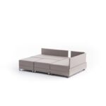 Γωνιακός καναπές κρεβάτι Fly Right κρεμ 210x280x70cm ed226 - Image 5