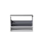 Παπουτσοθήκη Adore 60x30x42cm μελαμίνη άσπρη ed2274 - Image 5