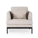 Πολυθρόνα Pearl κρεμ χρώμα 82x88x85cm ed2296