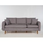 Καναπές Sofia τριθ΄΄εσιος γκρι 215x91x85 cm ed2308 - Image 5