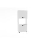 Ντουλάπι έπιπλο κουζίνας Gelo λευκό 60x140x31 4cm ed2348 - Image 4