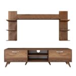 Έπιπλο τηλεόρασης Mito 180x35x48 6cm μελαμίνη ed2408 - Image 5