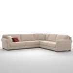 Γωνιακός καναπές Panama 320x285x88cm κρεμ ed2448 - Image 4
