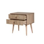 Κομοδίνο Two μελαμίνη 60x40x61cm ed2475 - Image 3