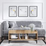 Τραπέζι σαλονιού Luke δρυς μελαμίνη 100x50x47εκ ed2520