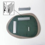 Καθρέφτης Aqua 75x55cm γυαλί ed2521 - Image 3