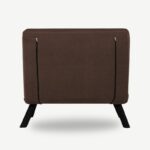 Πολυθρόνα Sando καφέ ύφασμα 50x60x45cm ed2524 - Image 2