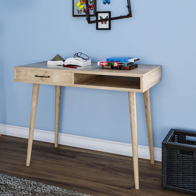 2533_0-800x800 Γραφείο Marko 105x55x79cm μελαμίνη ξύλο ed2533 - Image 1