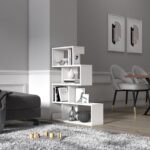 Βιβλιοθήκη Longway άσπρο μελαμίνη 80x22x100εκ ed2548 - Image 5