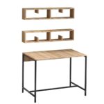 Γραφείο Tito 74x60x100cm μελαμίνη ed2560 - Image 3