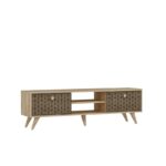 Έπιπλο τηλεόρασης Newyork Sapphire Oak 150x35x45cm ed2565 - Image 3