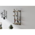 Ράφι τοίχου Dodo Sapphire Oak μελαμίνη 54x15x90cm ed2585