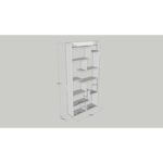 Βιβλιοθήκη Fila pine χρώμα μελαμίνη 90x22x182cm ed259 - Image 2