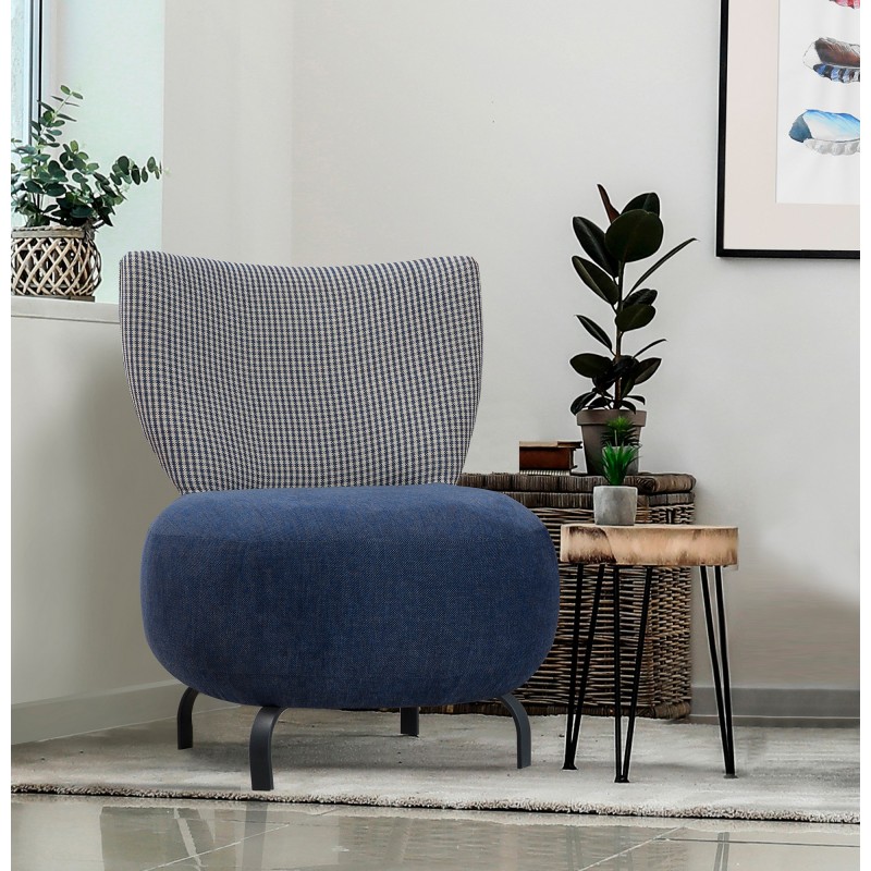 2606_0-800x800 Πολυθρόνα Lola μπλε χρώμα 74x64x84cm ed2606 - Image 1