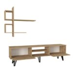 Έπιπλο τηλεόρασης Fred 180x35x51cm μελαμίνη ed2619 - Image 4