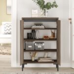 Ντουλάπι Air καφέ ανθρακί μελαμίνη 72x35x104εκ ed2636 - Image 4