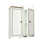 Έπιπλο τηλεόρασης Ravenna άσπρη μελαμίνη 180x31 7x50 5cm ed2637 - Image 3