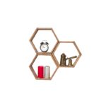 Ράφι τοίχου Elfo καρυδί μελαμίνη 58x9x38cm ed2670 - Image 3