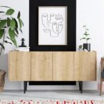 Μπουφέ Vega 150x40x75cm μελαμίνη ed2691 - Image 5