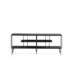 Έπιπλο τηλεόρασης Lecce ανθρακί 120x30x44 5cm ed2726 - Image 3