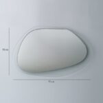 Καθρέφτης Aqua 75x55cm γυαλί ed2728 - Image 2