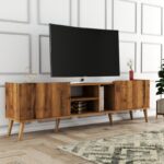 Έπιπλο τηλεόρασης Lotus 180x34x52cm μελαμίνη ed2775 - Image 5