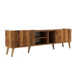 Έπιπλο τηλεόρασης Lotus 180x34x52cm μελαμίνη ed2775 - Image 3