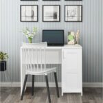 Γραφείο Ιnizio λευκό 90x50x76cm μελαμίνη ed2779 - Image 5