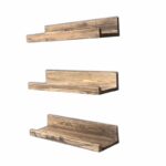 Ραφιέρα τοίχου Avra 50x6x13cm ξύλινη ed2815 - Image 3