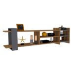 Έπιπλο τηλεόρασης Zey μελαμίνη 156x29 6x40cm ed2828 - Image 4