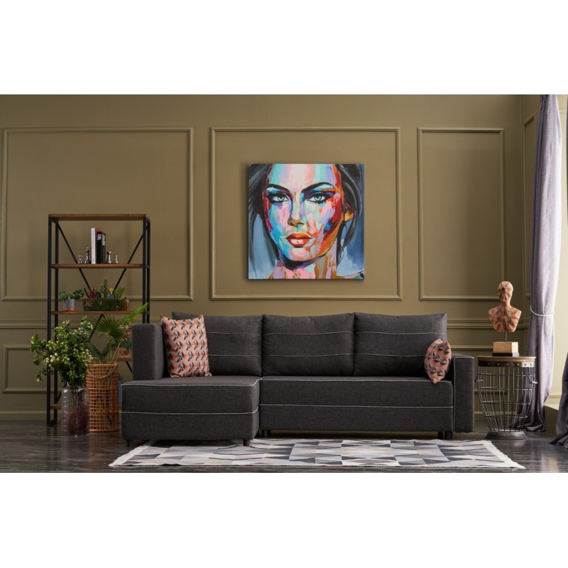 2833_0-800x800 Γωνιακός καναπές Ece Left ανθρακί 242x90x88cm ed2833 - Image 1