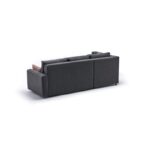 Γωνιακός καναπές Ece Left ανθρακί 242x90x88cm ed2833 - Image 5