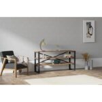 Κονσόλα Natali καρυδί μελαμίνη 120x32x59εκ ed2839