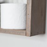 Ραφιέρα Raf καρυδί ξύλο 30x9x60εκ ed2855 - Image 3