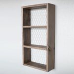 Ραφιέρα Raf καρυδί ξύλο 30x9x60εκ ed2855 - Image 2