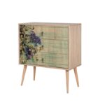 Συρταριέρα Trio μελαμίνη 80x40x90cm ed2859 - Image 5